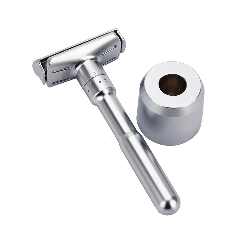 HAWARD Adjustable Shaving Razor For Men Double Edge Safety Razor Mild To Aggressive 1 6 Files 5