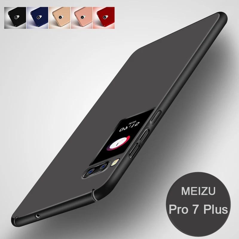 

Hard PC Cover for MEIZU Pro 7 Plus Case Flip Back Cover for Meizu Pro7 Plus 5.7 inch Telefon Mobile Phone Coque Pure Color