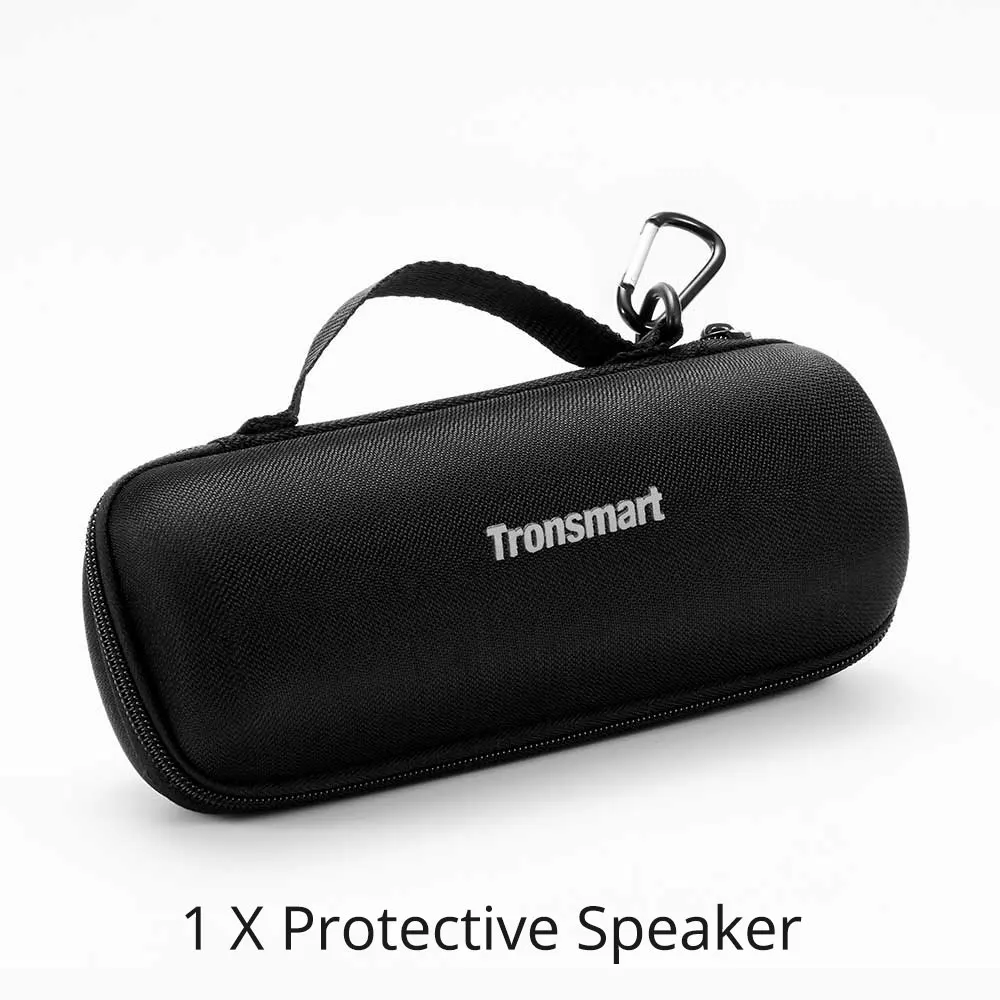 [] Tronsmart Element T6 Bluetooth динамик чехол для переноски Портативный динамик сумка коробка для Tronsmart T6 динамик - Цвет: Only Case for T6