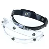 Bubble shield/glass flip up base for open face half face motorcycle helmet with 3 pin buckle ► Photo 1/6