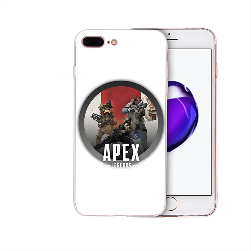 Apex legends мягкий силиконовый для мобильных телефонов Чехол для Apple iphone xr x xs max 7 8 plus 6 6s 5s se 5 10 чехол крутой дизайн мобильного корпуса