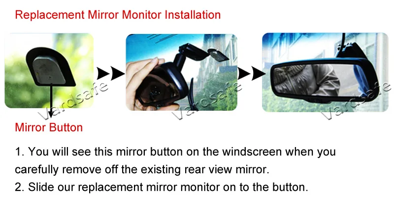 vardsafe replacement mirror monitor installation guide