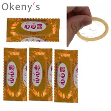 Condones de látex ultradelgados para hombres, 10 Uds., gran aceite, herramienta sexual, Juguetes sexuales, condones Contex, más seguros