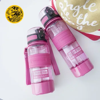 

Sports Anion Straw with straw Water Bottles Filter High capacity Plastic Transparent Pregnant women Bottle 330/440/700/940ml