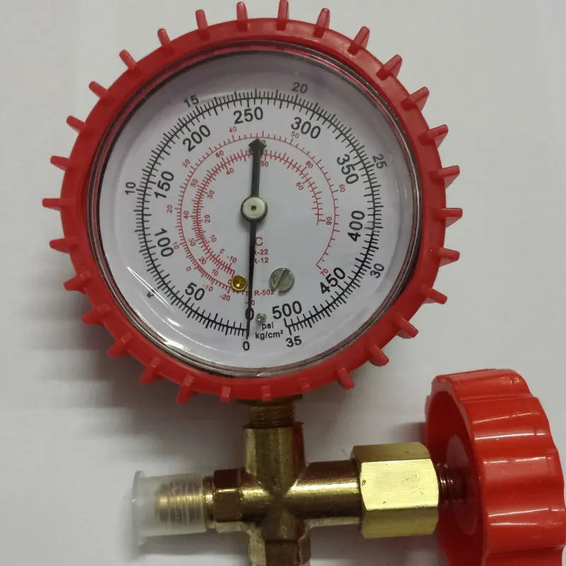 Single Manifold Gauge High low pressure air conditioning tool