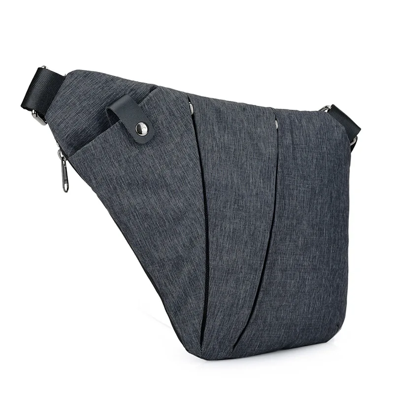 Longmiao Brand Men Chest Pack Small Canvas Sling Messenger Shoulder Longmiao Brand Men Chest Pack Small Canvas Sling Messenger Shoulder Bag Casual Anheft Travel Rucksack Phone Bags In Waist Packs From Luggage