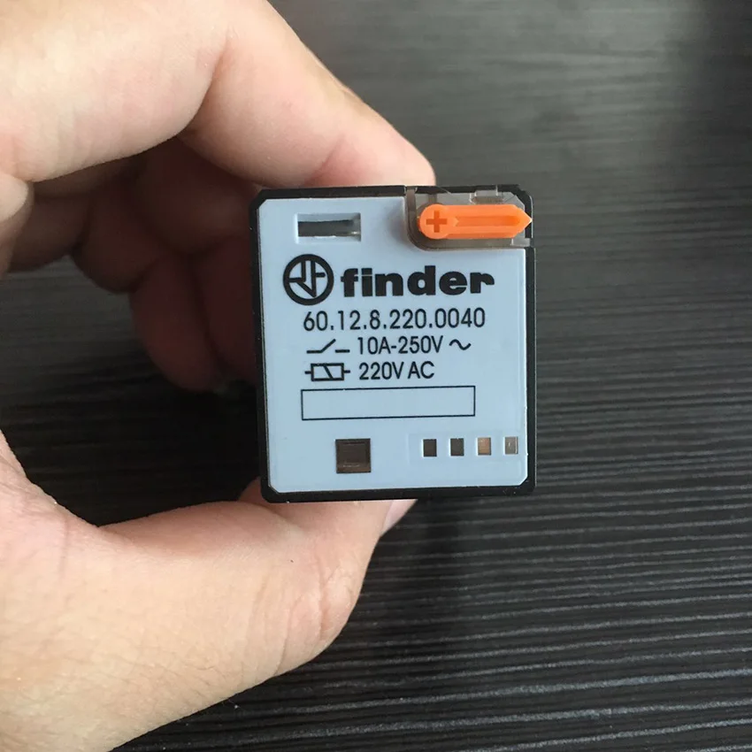 60,12 Finder Тип 220VAC мини электромагнитное реле Finder реле 60,12 общего назначения реле