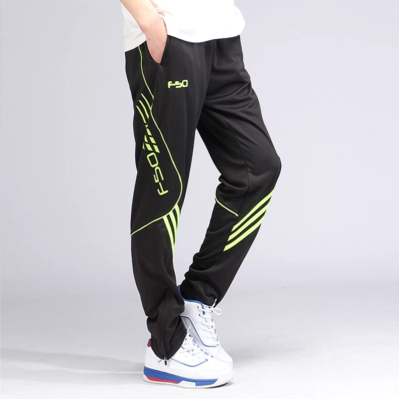 XS XL brand Child football pants men women soccer pants leg kid 3 color football training pants 