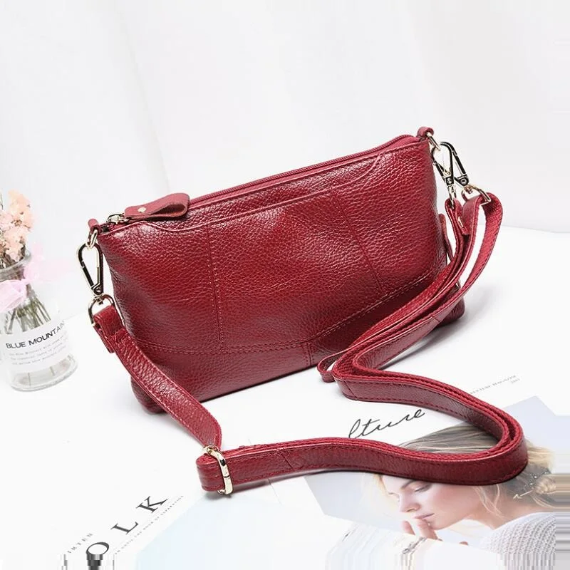 

Vintage Genuine Leather Women Handbags Designer Fashion Casual Messenger Bags small Shoulder Bag Female cowhide bolsa feminina