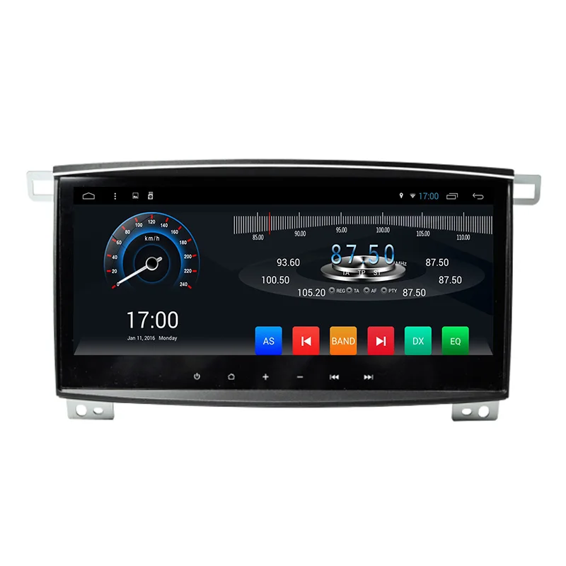Excellent Aoluoya 10.2" IPS 2GB RAM Quad Core Android 7.1 CAR DVD Player For Toyota Land Cruiser 100 LC100 2006 2007 Radio GPS Navigation 2
