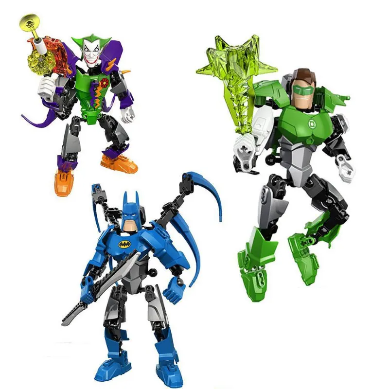 Splicing Avengers Hero Captain Captain America Batman Puzzle Children Building Action Game Model Brick Kids Toys