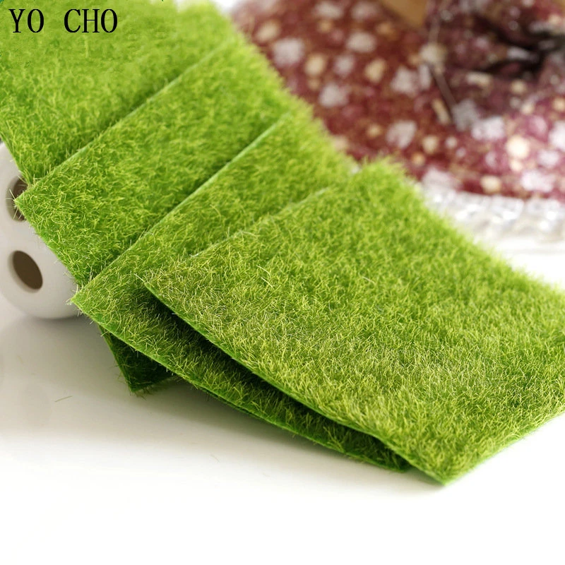 Искусственные растения YO CHO 15*15/30*30 см настенная микроимитация Моха экологичный