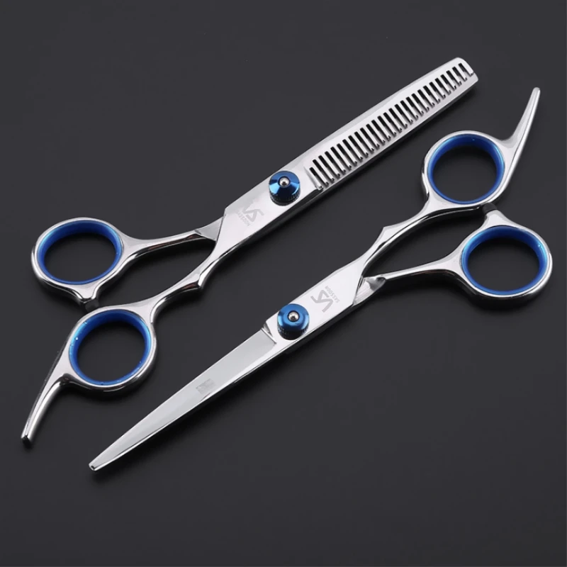 6 inch Cutting Thinning Styling Tool Hair Scissors Stainless Steel