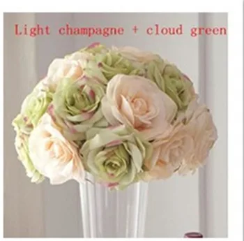 

Hot 40cm newest wedding kissing flower ball bride bouquet decoraion Hotel Arcade ornaments