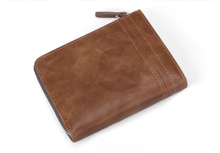 wallet men leather thin