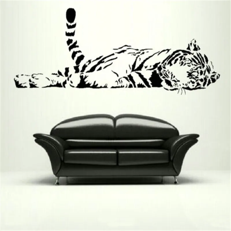 ZN G232 Бенгальский Тигр большой стикер на стену с кошкой/Lage Декор интерьера/большая кошка передачи декоративное искусство наклейки для стены в гостиной