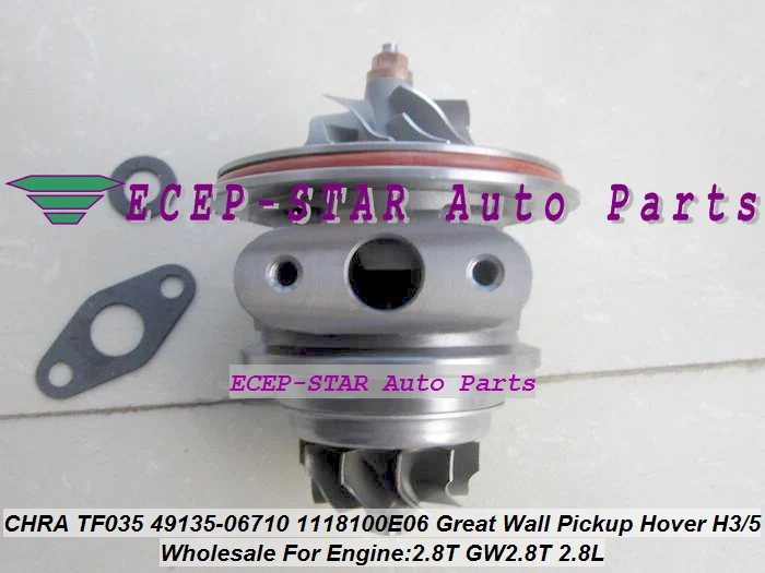 NEW Turbo Cartridge CHRA TF035 1118100-E06 49135-06710 1118100E06 For Great Wall Hover H3 H5 Haval GW2.8T 2.8L 2.8T (1)