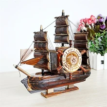 Clockwork Style Sailing Boat Wooden Music Box Angles Play the Violin Children Kids Room Decoration Birthday Gifts Toys