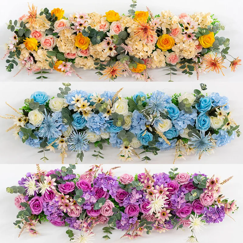 искусственные цветы künstliche blumen для декора Великолепный свадебный Шелковый