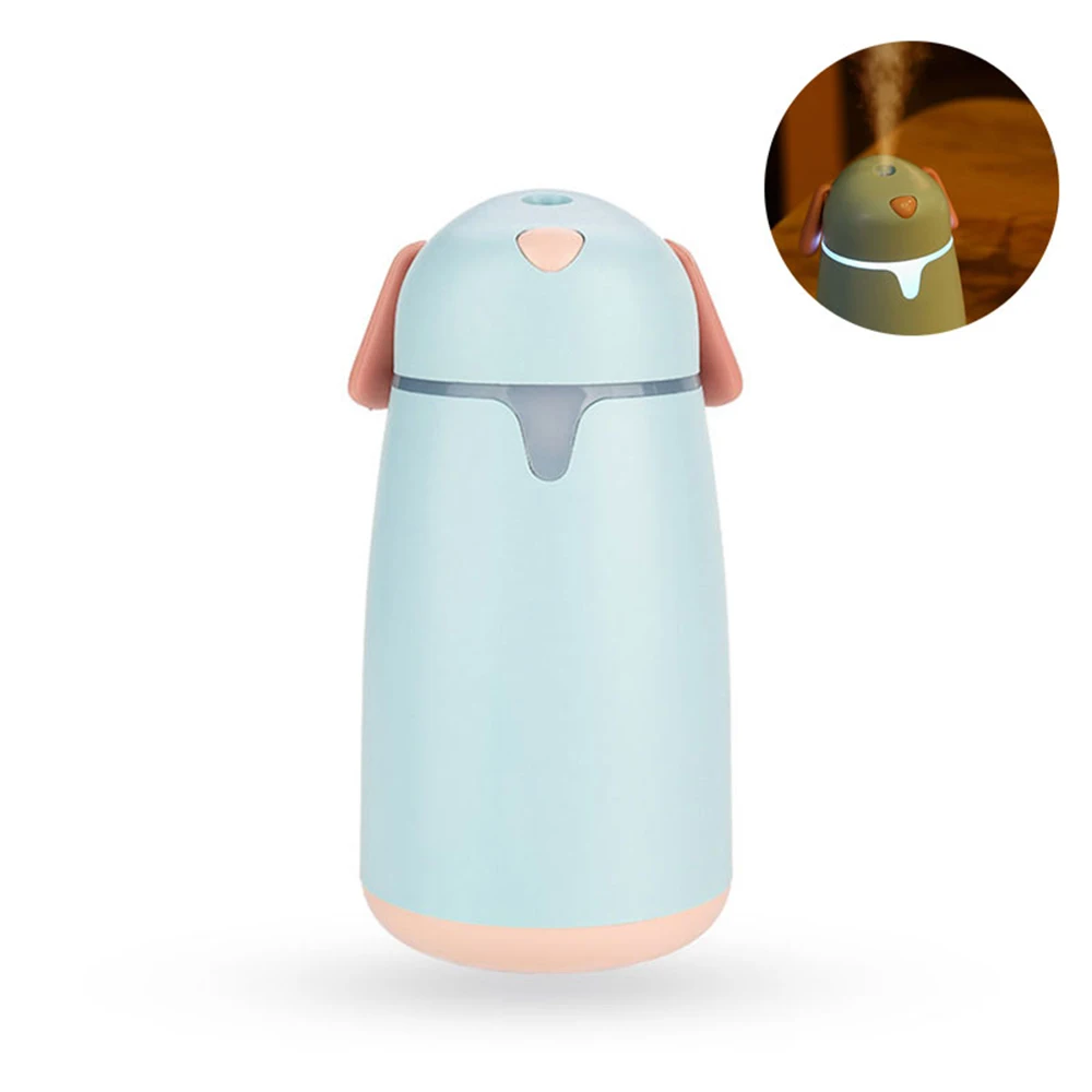 

DC 5V USB Mini Water Mist Diffuser Ultrasonic Air Humidifier Creative Cartoon Dog Car Atomizer Air Purifier 150ML