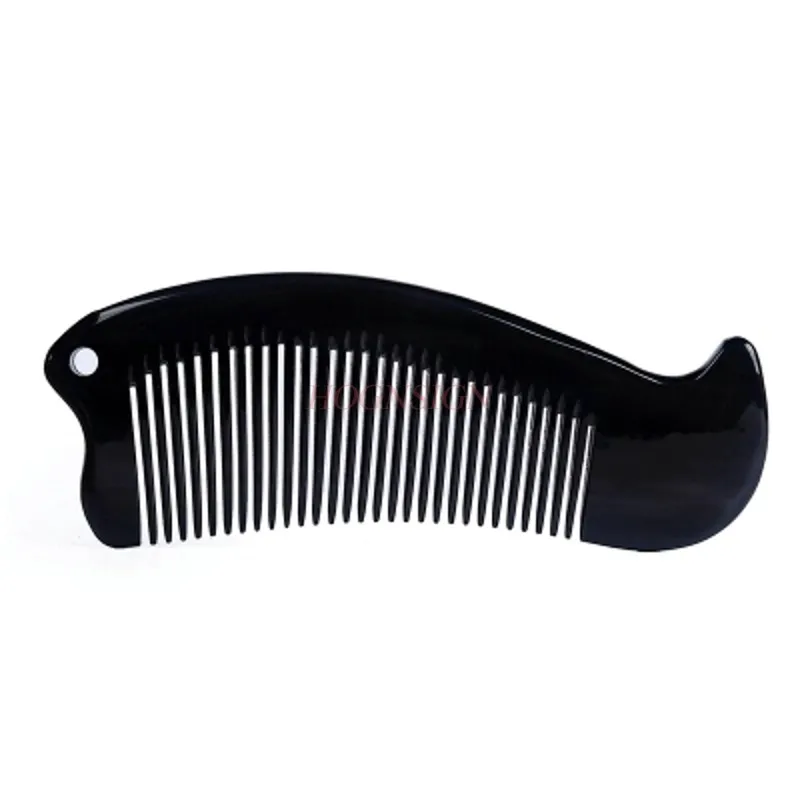 Small Sessile Authentic Buffalo Horn Comb Pure Dense Tooth Natural Anti