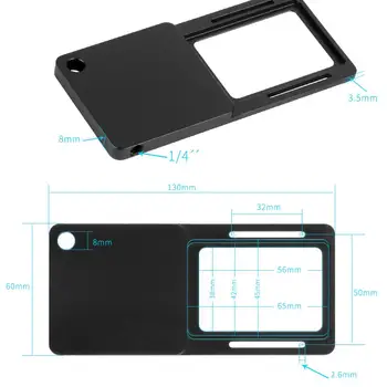 

Aluminum Sports Camera Bracket Switch Adapter Plate for Gopro Hero 7 6 5 4 Session Tripod Stabilizer Gimbal Mount Connector