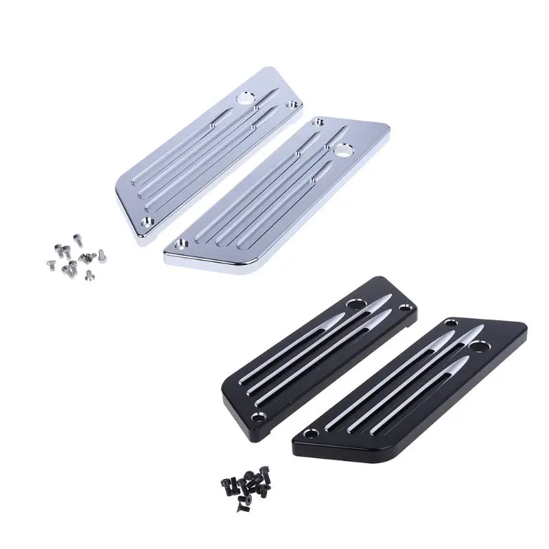 

Motorcycle Saddle bag Latch Cover for Harley Electra Street Glide 1993-2013 Road King FLH FLT 93-13 11