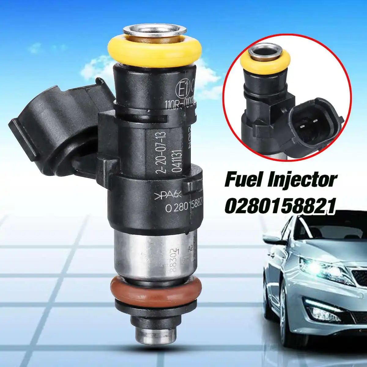 

Gas Petrol Methanol 210lb 2200cc High Impedance Fuel Injector 0280158821