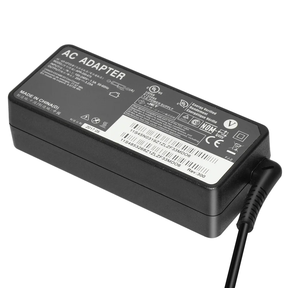 20V 3.25A 65W адаптер переменного тока для ноутбука Lenovo зарядное устройство N20 N20p|laptop ac