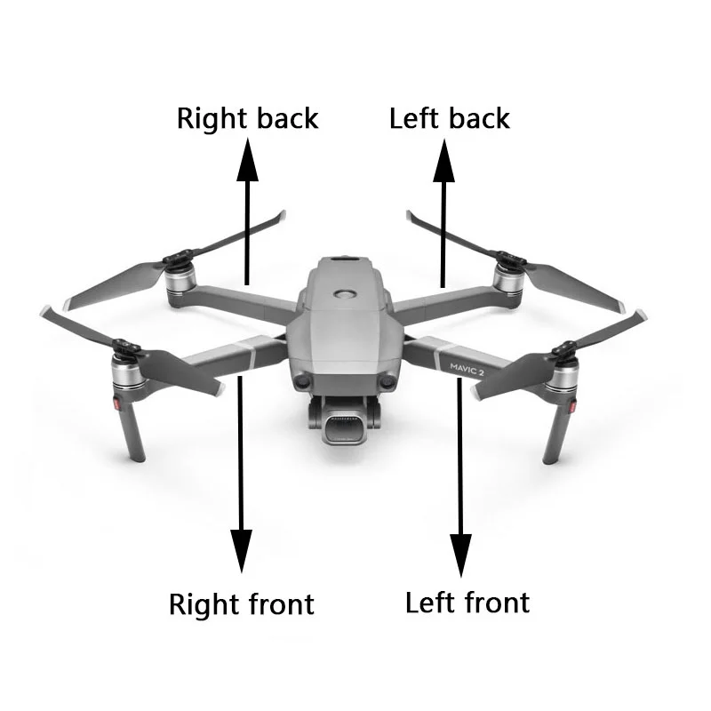 Оригинальные DJI Mavic 2 Сменные руки с двигателем для Mavic 2 Pro и Zoom мотор Arm Ремонт Запчасти