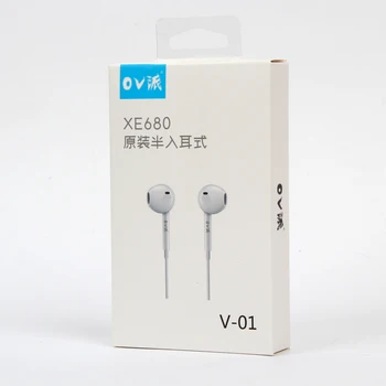 

Earphone Headset In-Ear style with 3.5mm Plug Wire Controller earphone For VIVO XE680 x21 x20 x23 x7 x9plus xplay6