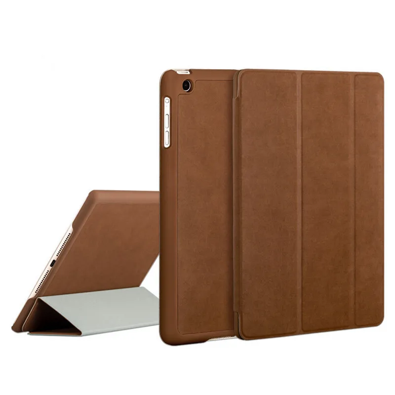Хит, матовый чехол-книжка из оленьей кожи PU для нового iPad 9,7 дюймов A1822 A1954, Магнитный чехол для смарт-планшета+ пленка+ ручка