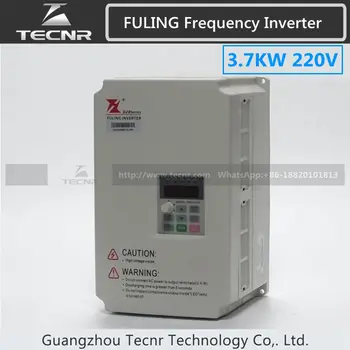 

3.7KW frequency converter inverter 220V for 3KW cnc spindle motor FULING brand