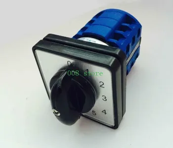 

LW26 YMW26-20/3 Rotary switch 6 postion 0-5 690V 20A 2 pole universal changeover cam main switch silver contact circuit control