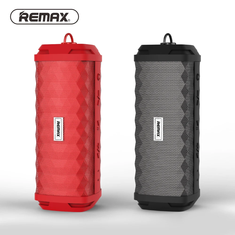 

Remax Metal Mini Bluetooth Speaker IPX7 Waterproof Home Theater Party Speaker Outdoor Loudspeaker Portable Wireless Speaker