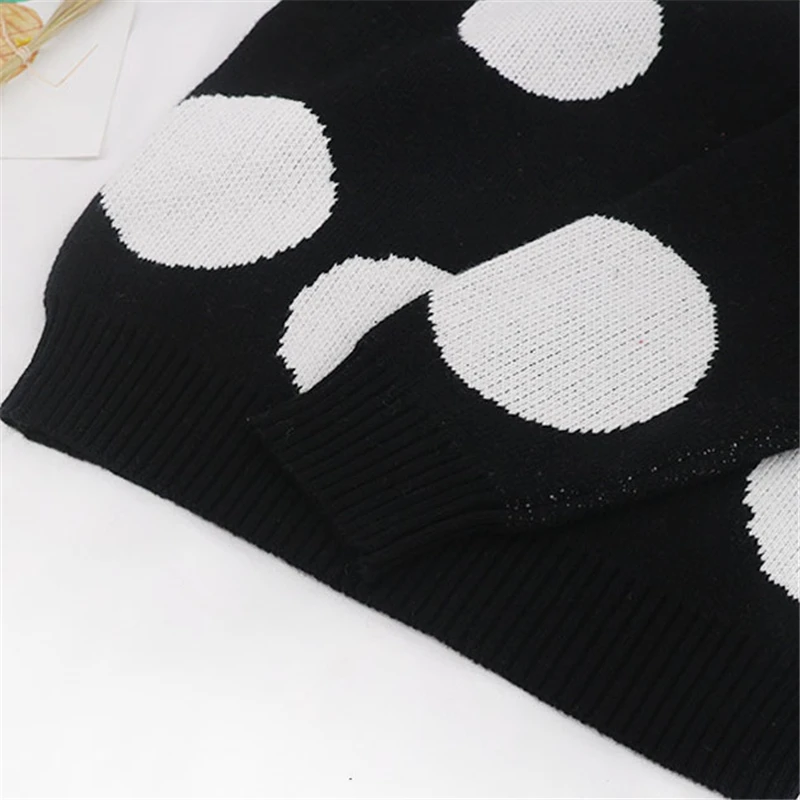 Blusas de Inverno do Bebê Blusas de Malha Moda Infantil Blusas Dot Meninos Meninas Crianças Pullover Roupas Casuais Meninos 0 5 Anos 10 Cheap Suéteres