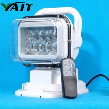 

Yait 7" 50W Led Remote control Searchlight 7inch Spot LED Work searching Light for TRUCK SUV BOAT MARINE Remote control light x1