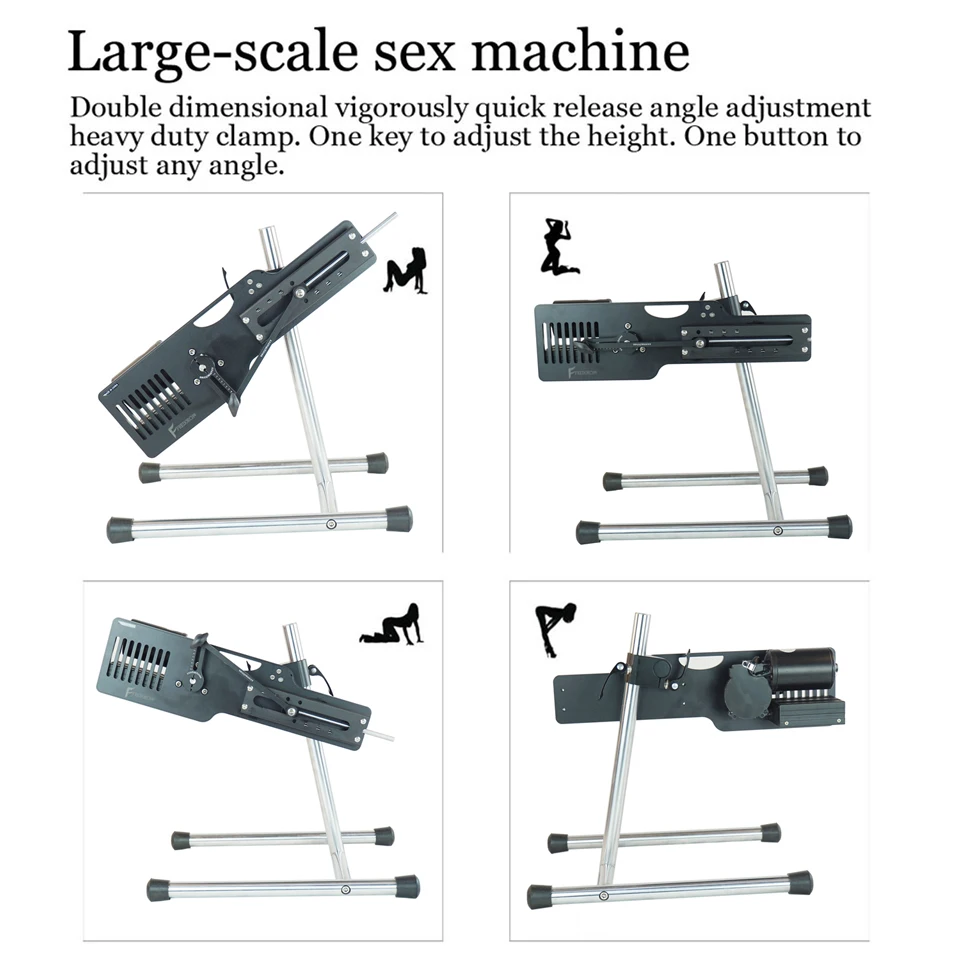 Automatic Sex Machine Hand Held Gun Dildo 3 Dildos Sex Toy Male Female Free shipping