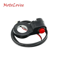 Horn-Starter Switch Motorcycle-Handlebar-Switch E-Bike-Motor Kill-Button Motolovee Universal