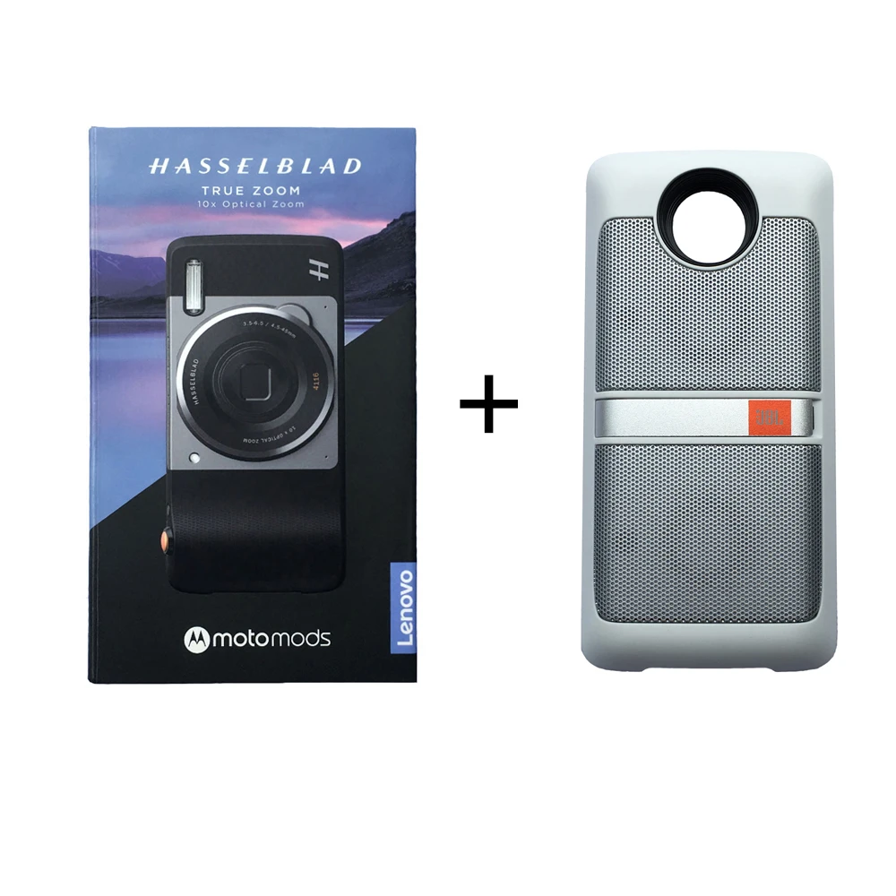 Камера Hasselblad с настоящим зумом для Motorola Moto Z4, Z3 play, Moto Z2 Force, Z2 play, Moto Z Play, Z Force Droid phone, Moto mod - Цвет: add white sound