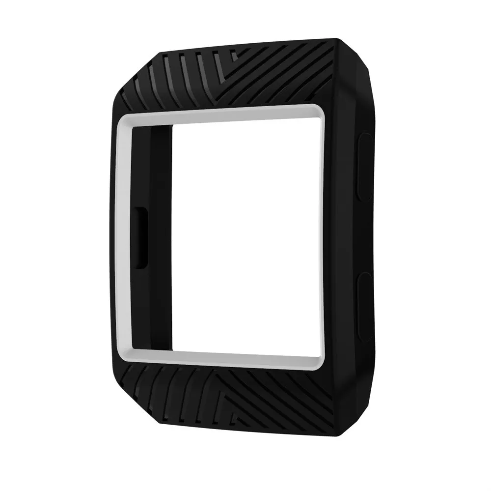 Противоударный защитный силиконовый Экран защиты Чехол Для Fitbit ионной Smartwatch спортивных Товары аксессуары Прямая - Цвет: A