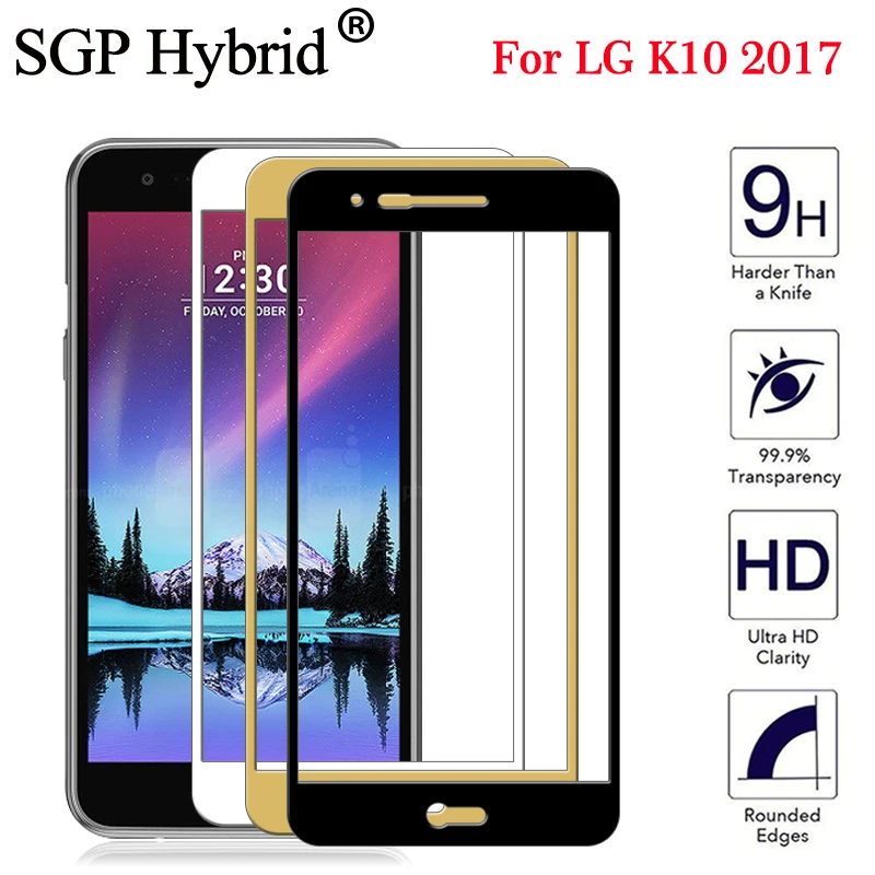 9H полная защита экрана закаленное стекло для lg K10 2017X400 M250N Защитное K11 2018 K 10 11 k10 k11