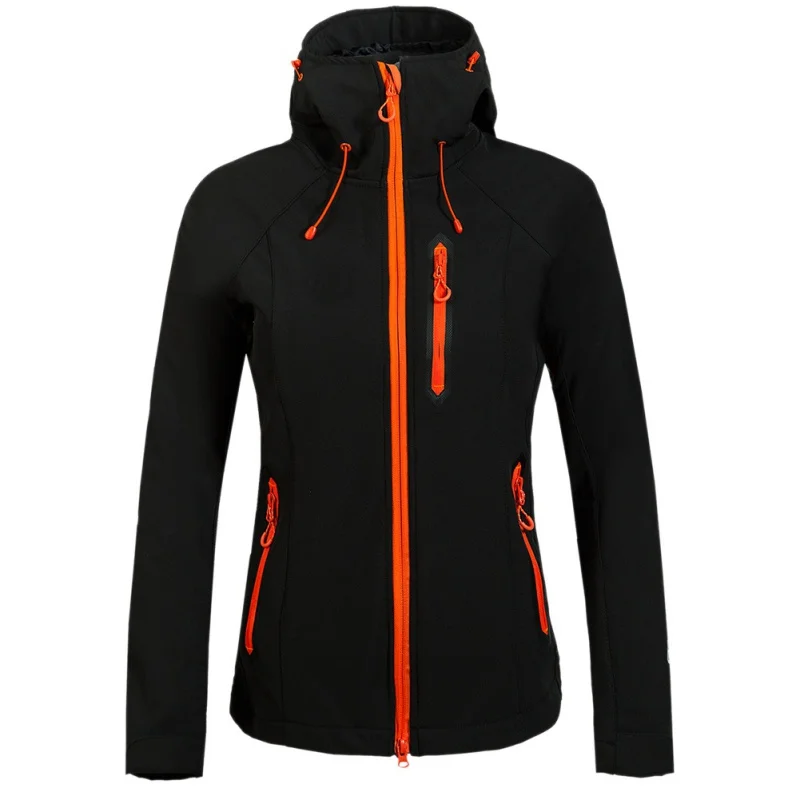 

Women Brand Waterproof Hiking Jacket Outdoor Hiking Softshell Jacket Clothing Female Windproof Soft Shell Fleece Jackets