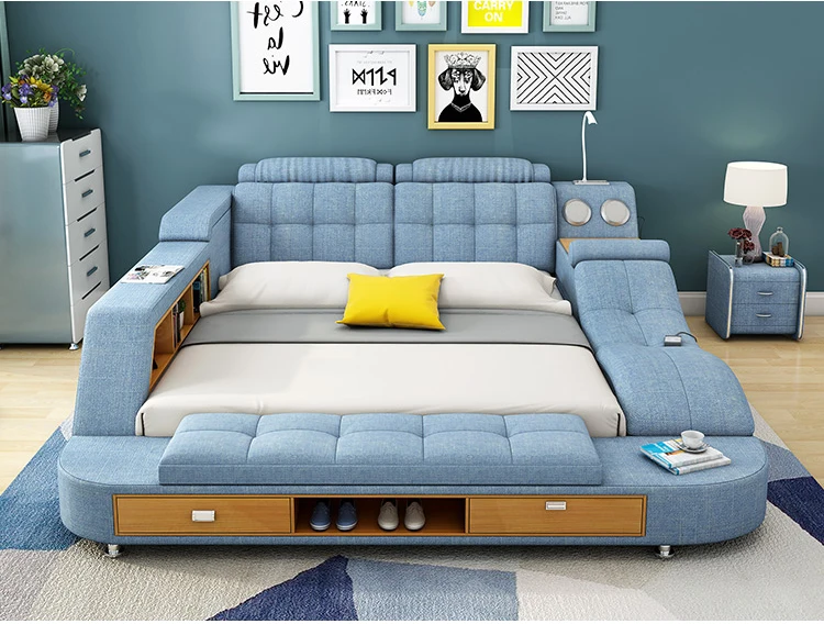 

Multi-function massage sofa bed with bluetooth speaker