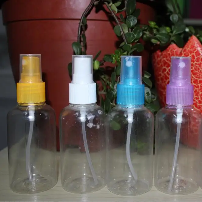 

3 Pcs/lot 75ml Nose Spray Refillable Bottles Plastic Sample Bottles Small Empty Bottle Acetone Dispens