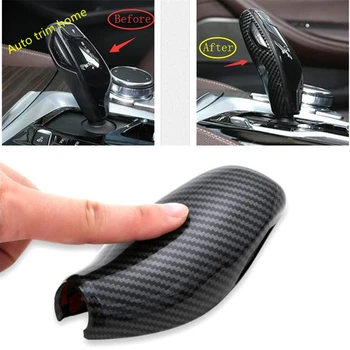 

Lapetus Gear Shift Head Gearshift Knob Panel Cover Trim For BMW 5 Series Sedan G30 530I 2017 2018 2019 2020 / Plastic