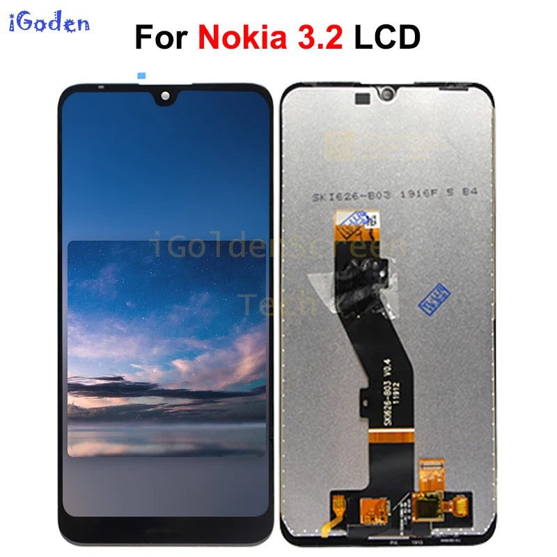 

6.26" LCD For Nokia 3.2 LCD Display Touch Screen Digitizer Assembly Replacement For Nokia 3.2 lcd