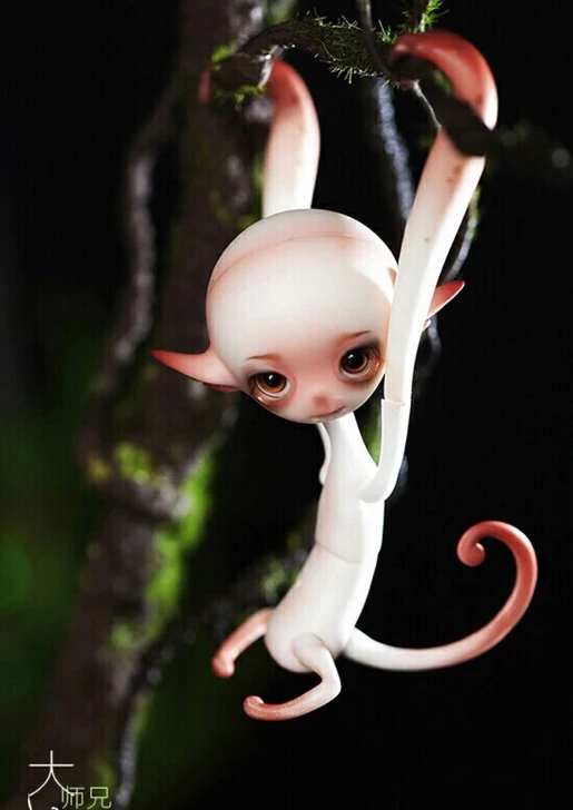Кукла в форме обезьяны BJD DZ модель тела для девочек и мальчиков кукла телесного