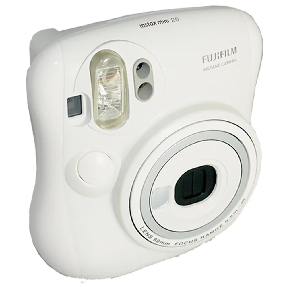 Fuji Fujifilm Instax Mini 25 мгновенная фотокамера-белый+ Fujifilm Instax Mini Instant White Edge 20 пленка