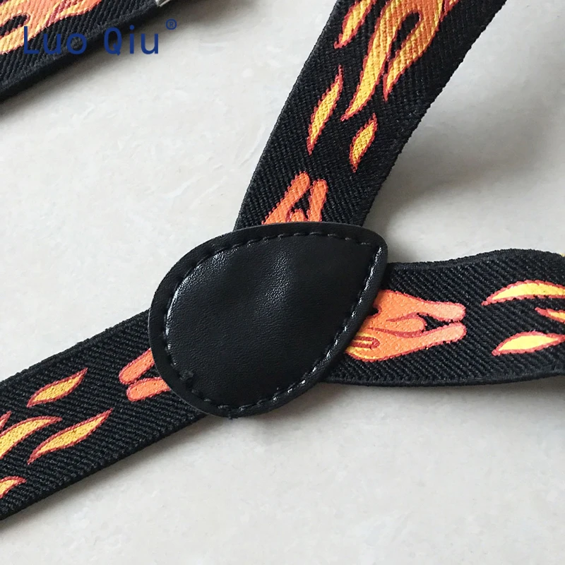 New Design Y Shape Boy&Girl Elastic Clip-on Suspenders Adjustable Braces Solids Fashion Colors Unisex